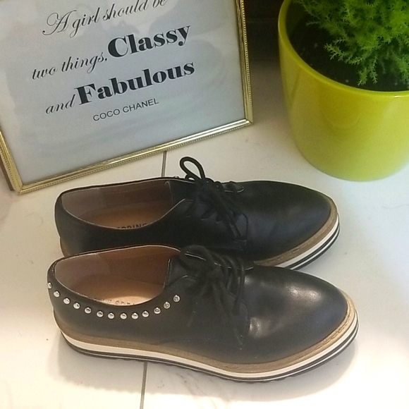 Studded Platform Heel Booties - Picture 2 of 5